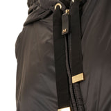 Gilet con cappuccio greengi in nero 