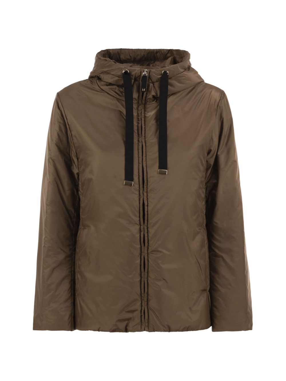 Giacca con cappuccio greenh in marrone 