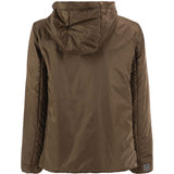 Giacca con cappuccio greenh in marrone 