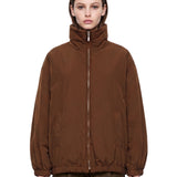 Bomber Claudia in marrone 