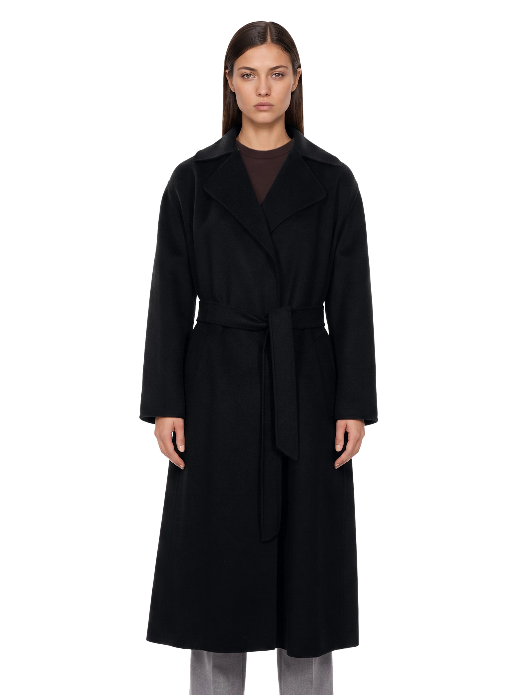 Cappotto Operoso in nero 