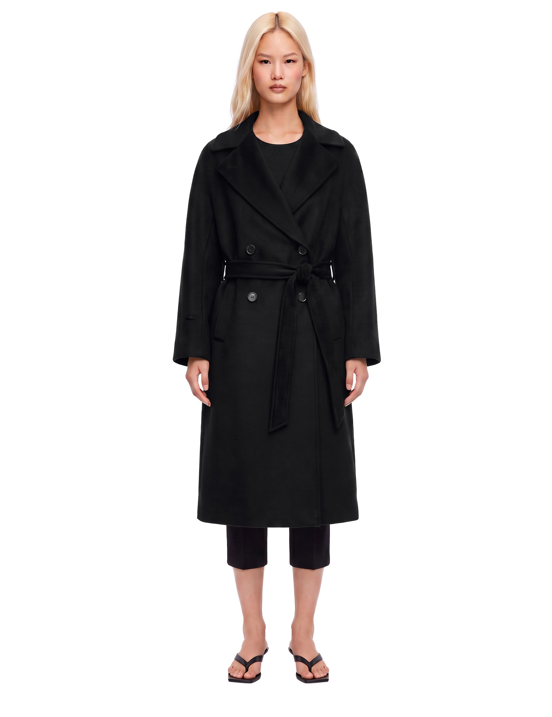 Cappotto Resina in nero 