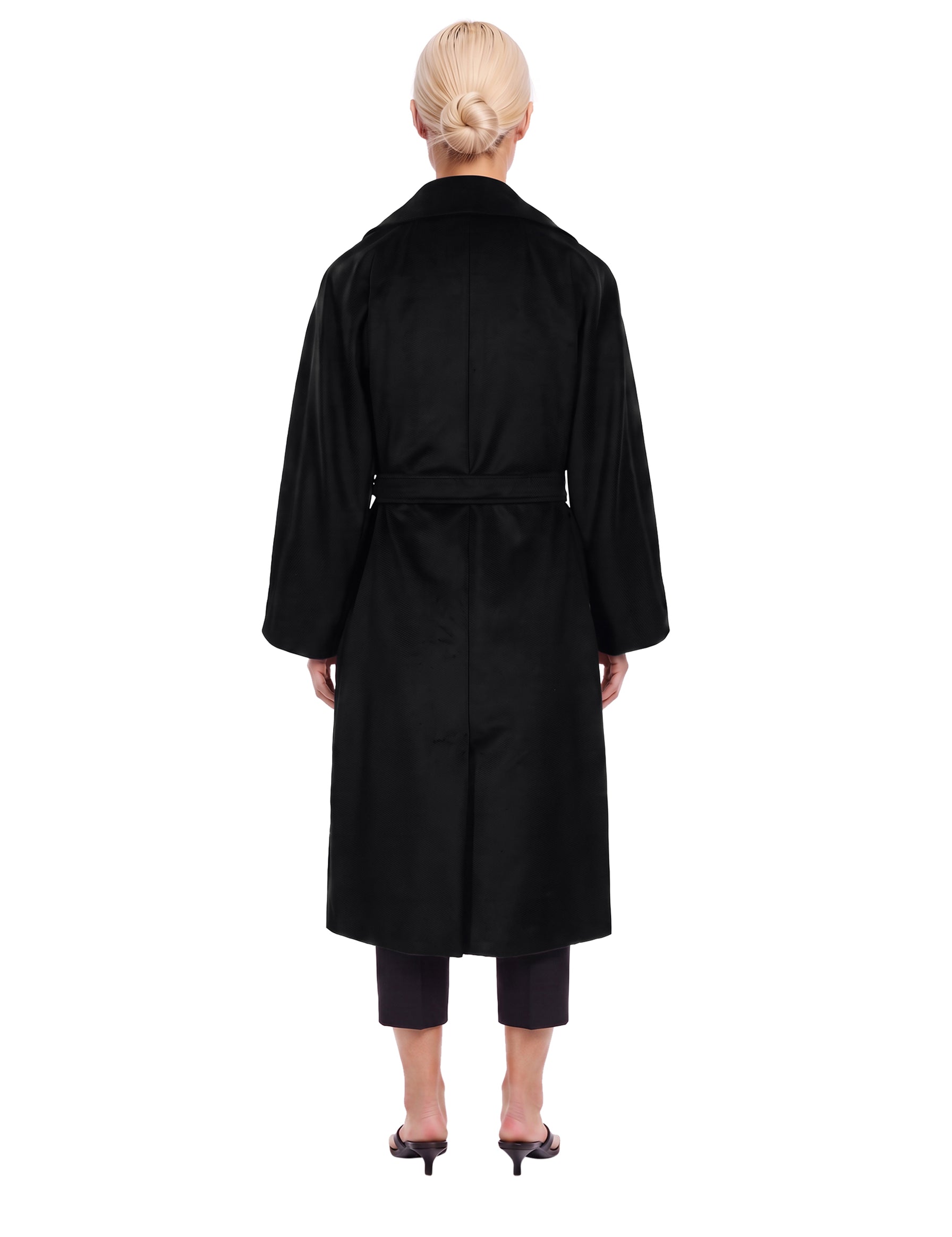Cappotto Resina in nero 
