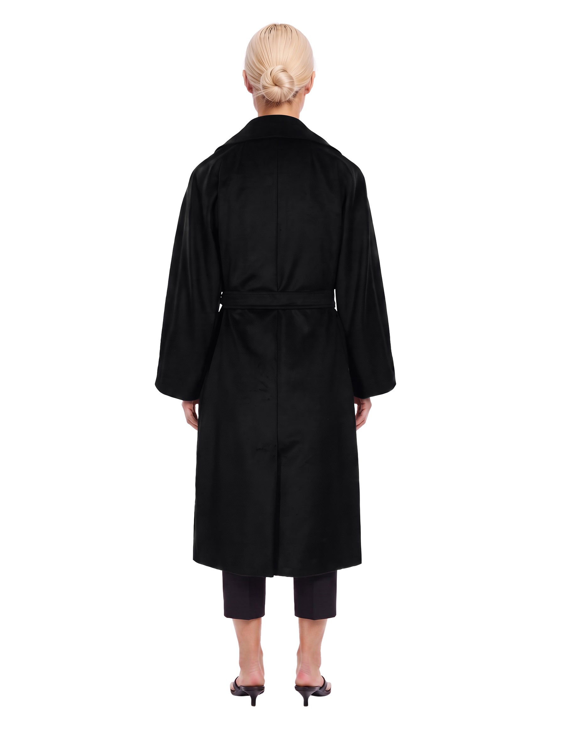 Cappotto Resina in nero 
