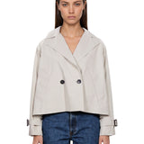 Trench corto Boero in beige 