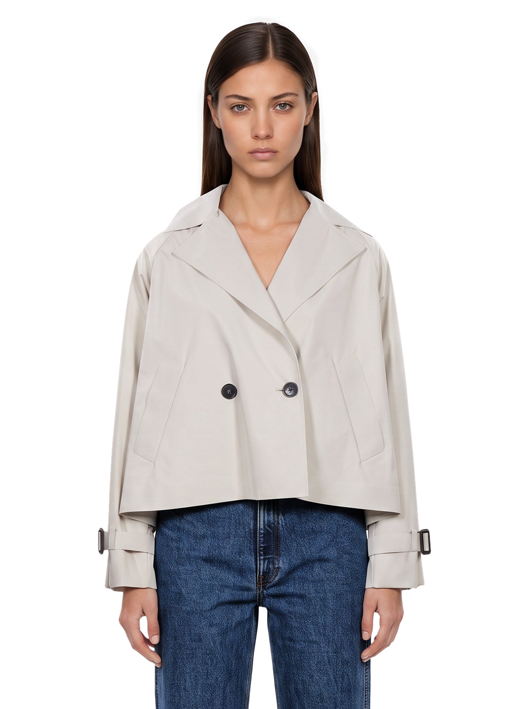 Trench corto Boero in beige 