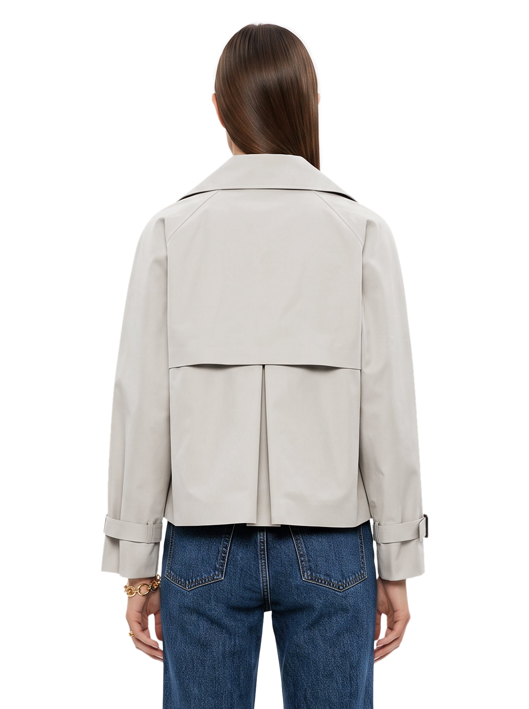 Trench corto Boero in beige 