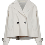 Trench corto Boero in beige 