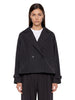 Trench corto Boero in nero