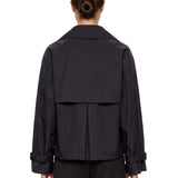 Trench corto Boero in nero 