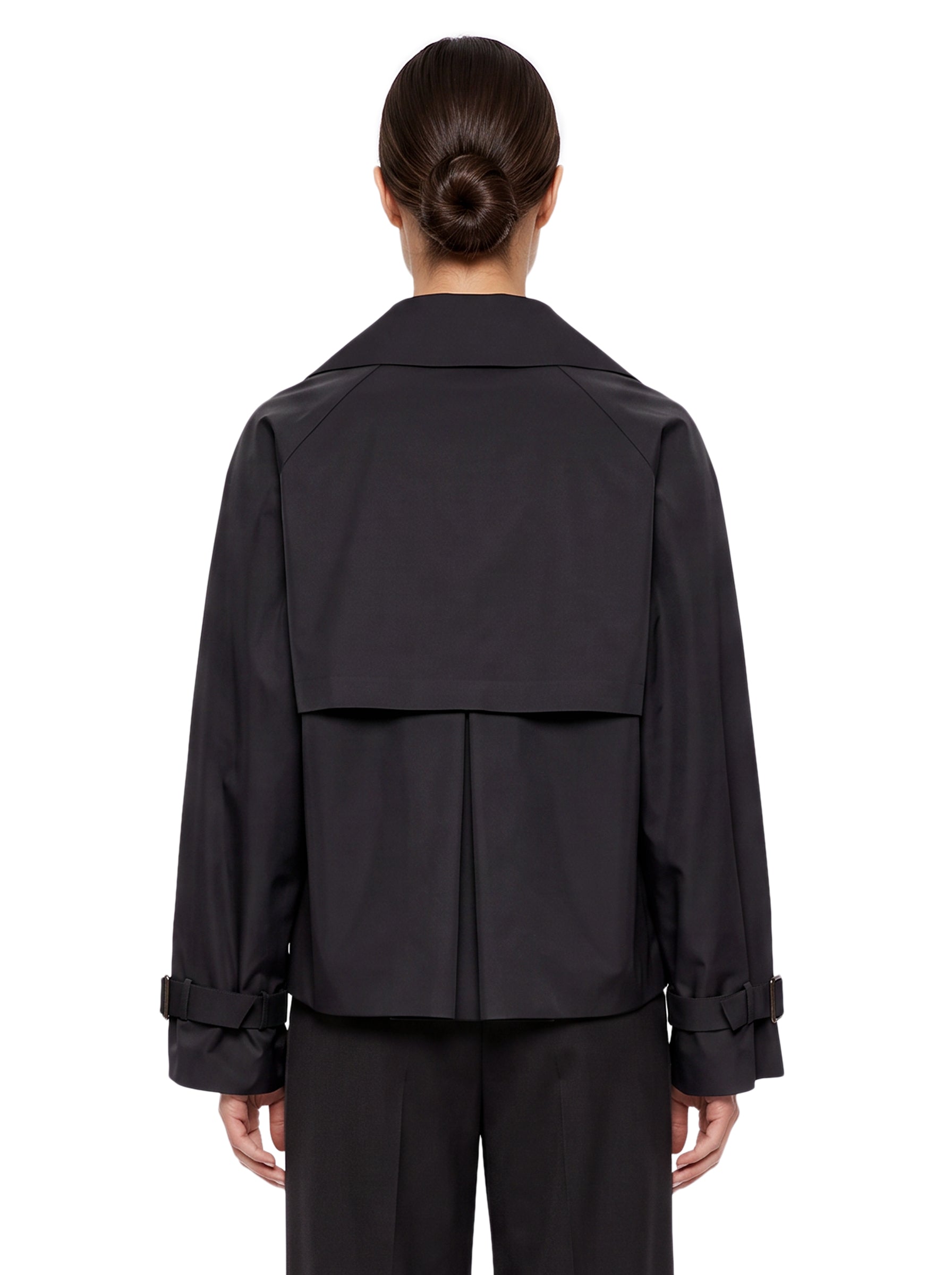 Trench corto Boero in nero 