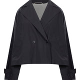 Trench corto Boero in nero 