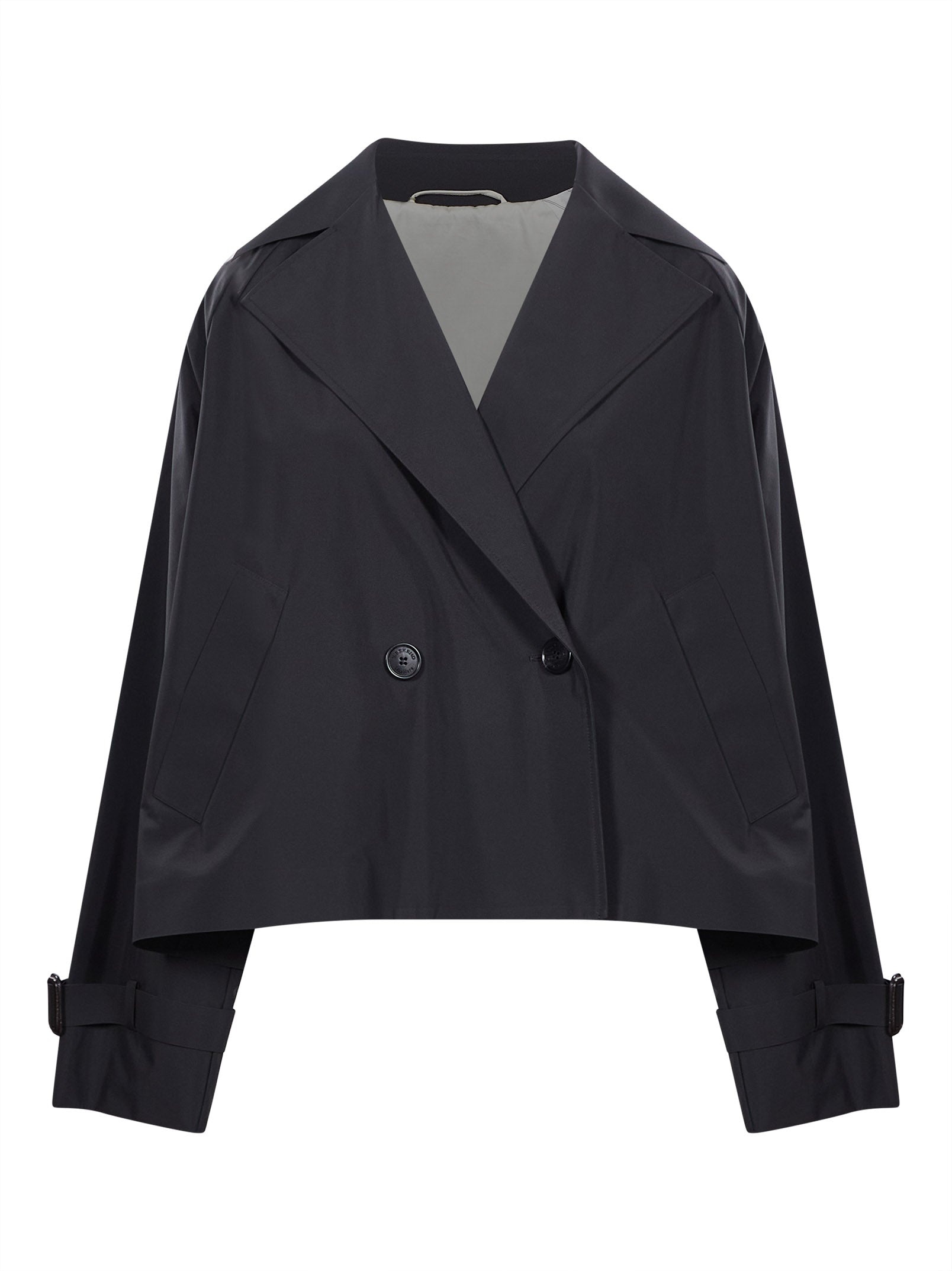Trench corto Boero in nero 