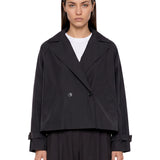 Trench corto Boero in nero 