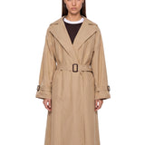 Trench lungo Fatto in beige 