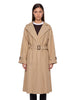Trench lungo Fatto in beige