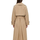 Trench lungo Fatto in beige 
