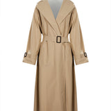 Trench lungo Fatto in beige 
