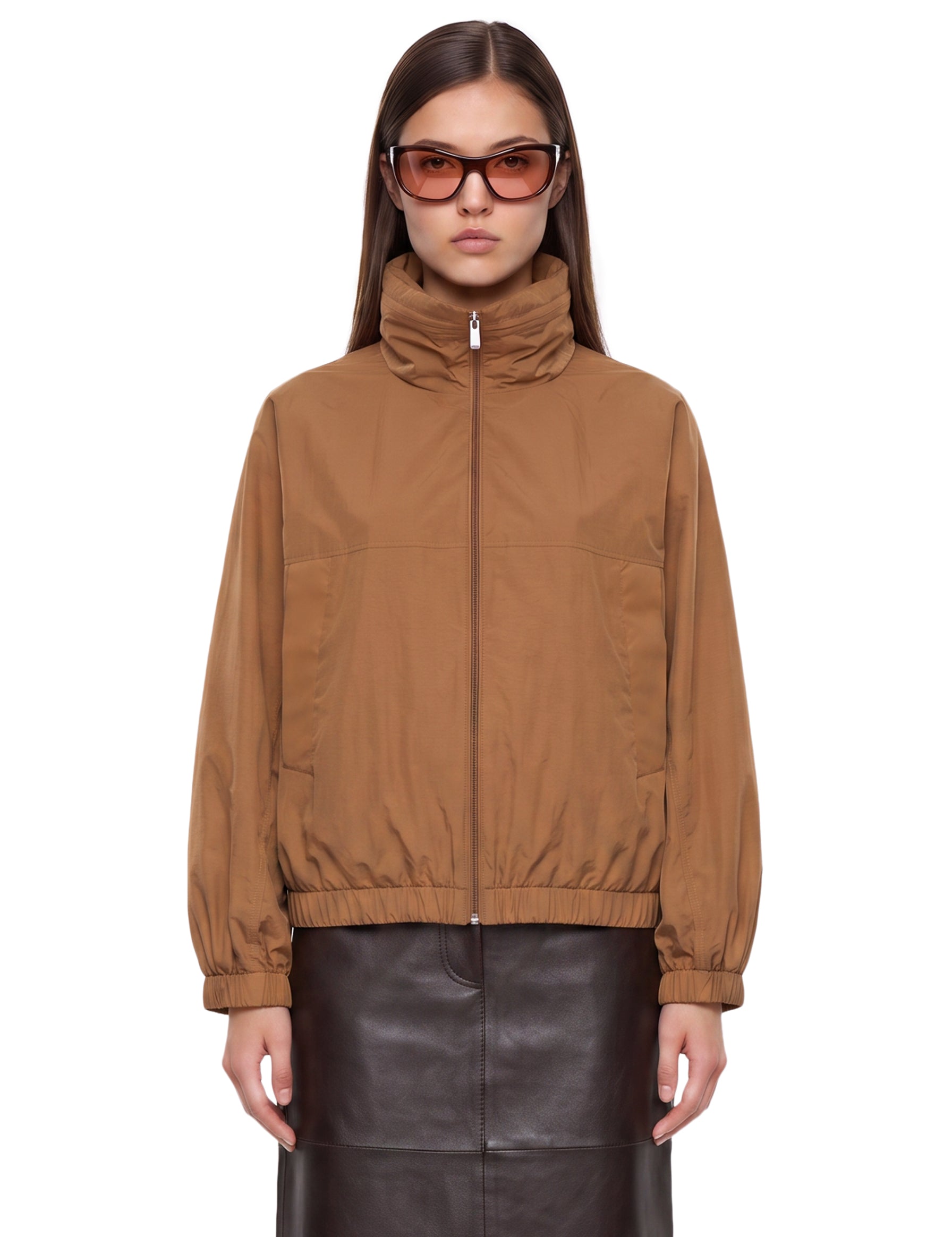 Giacca bomber Nuraghe in beige 