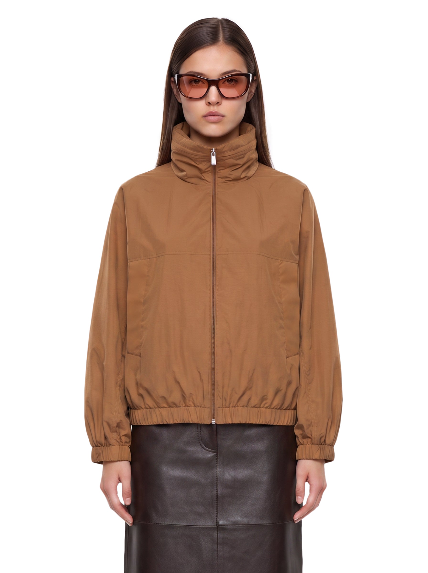 Giacca bomber Nuraghe in beige 