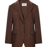 Blazer Asta in marrone 