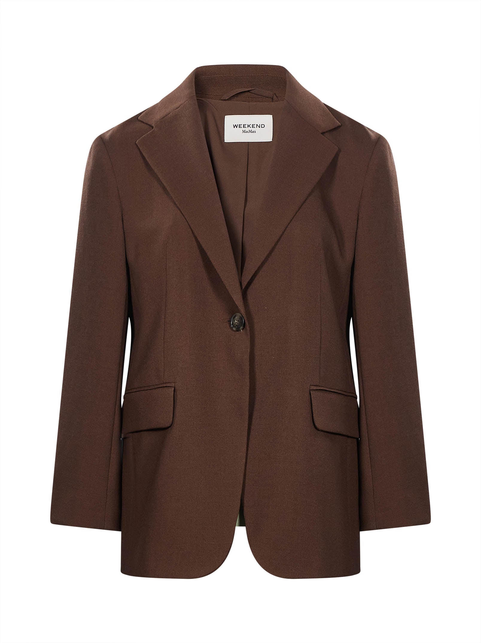 Blazer Asta in marrone 