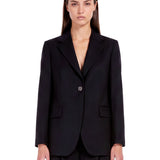 Blazer Asta in nero<BR/> 