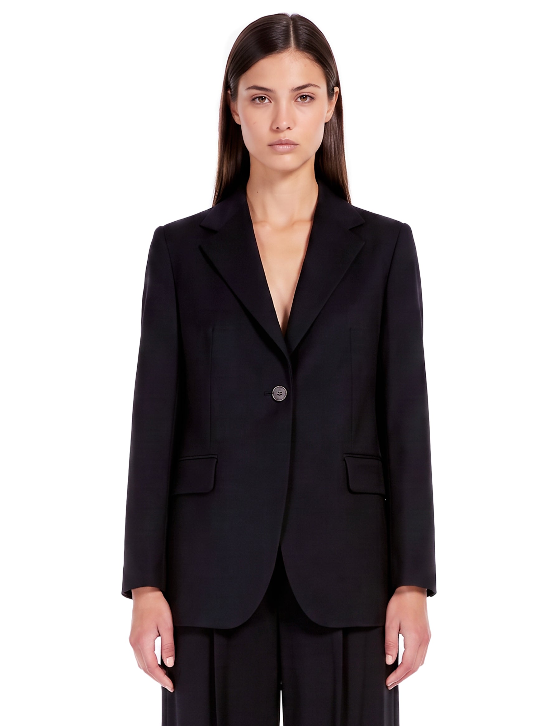 Blazer Asta in nero<BR/> 