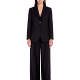 Blazer Asta in nero<BR/> 
