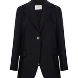 Blazer Asta in nero<BR/> 