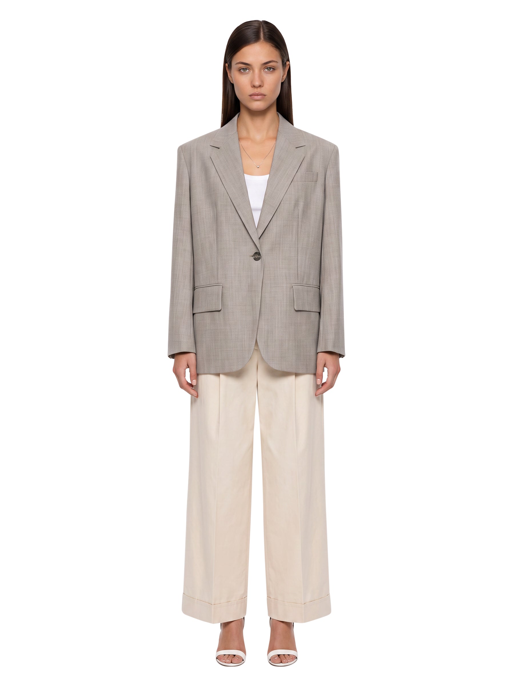 Blazer Attila in grigio<BR/> 