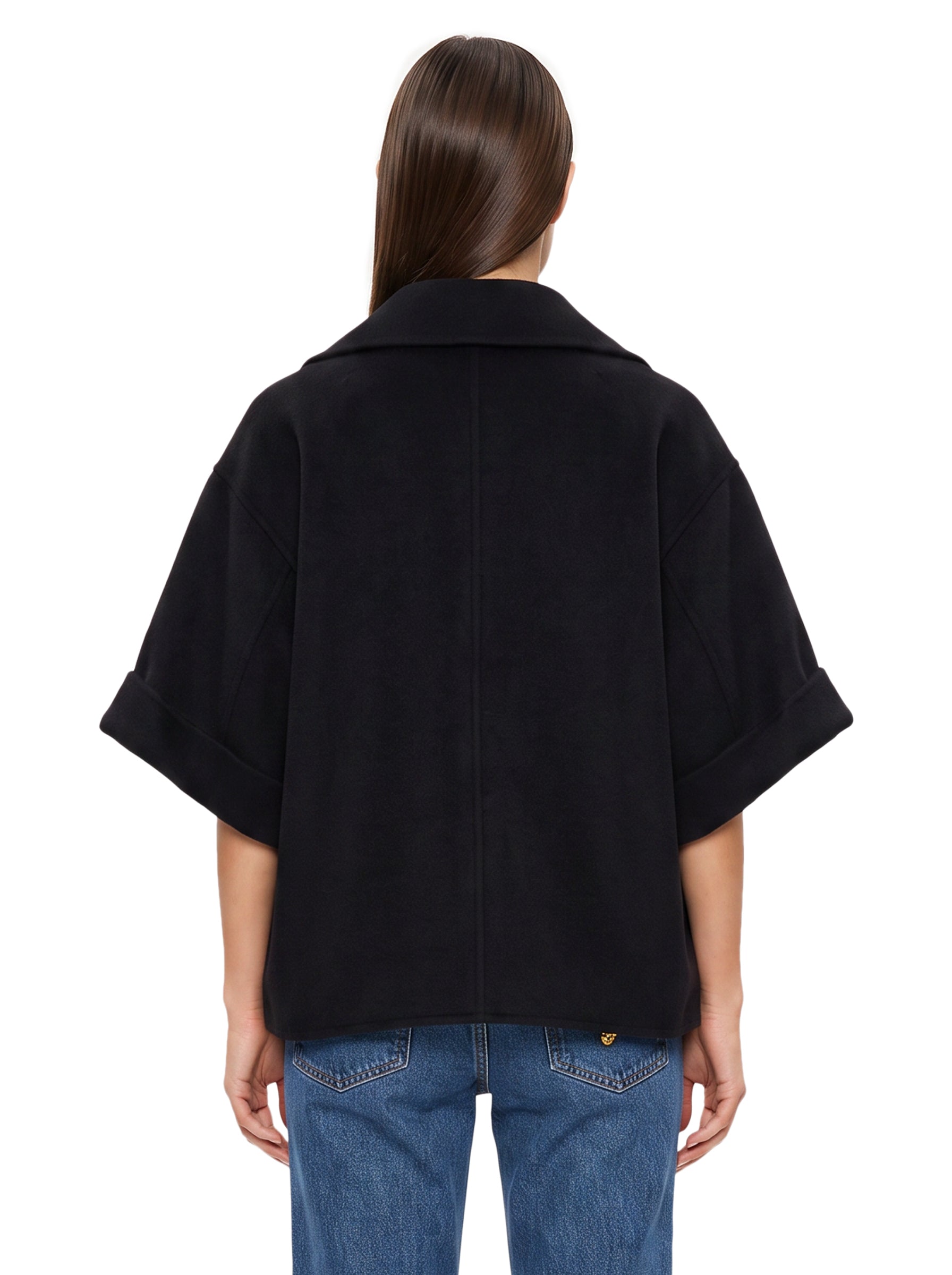 Cappotto Neo in nero<BR/> 