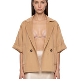 Cappotto Neo in marrone cammello 