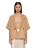 Cappotto Neo in marrone cammello