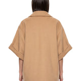 Cappotto Neo in marrone cammello 