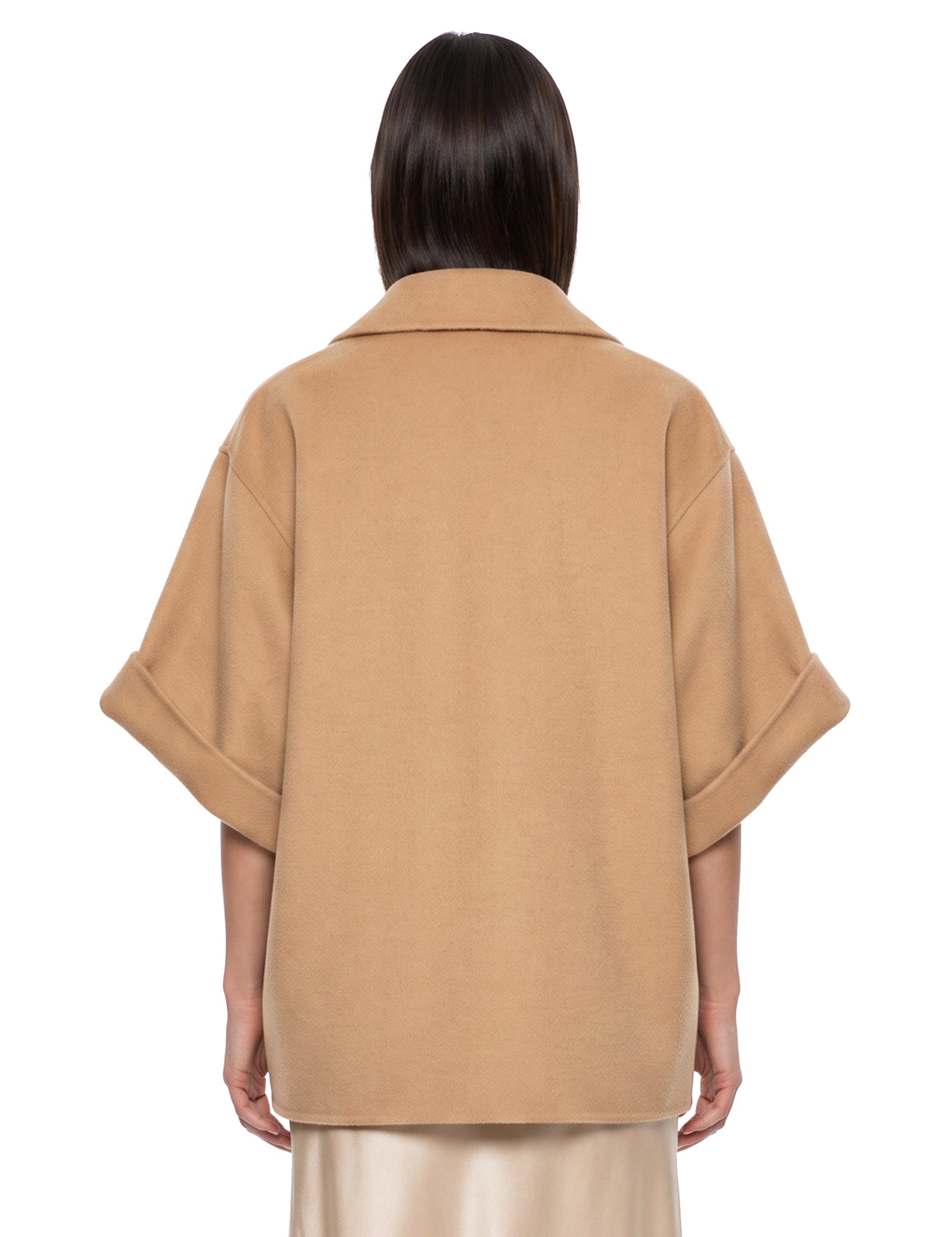 Cappotto Neo in beige cammello 