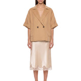 Cappotto Neo in marrone cammello 