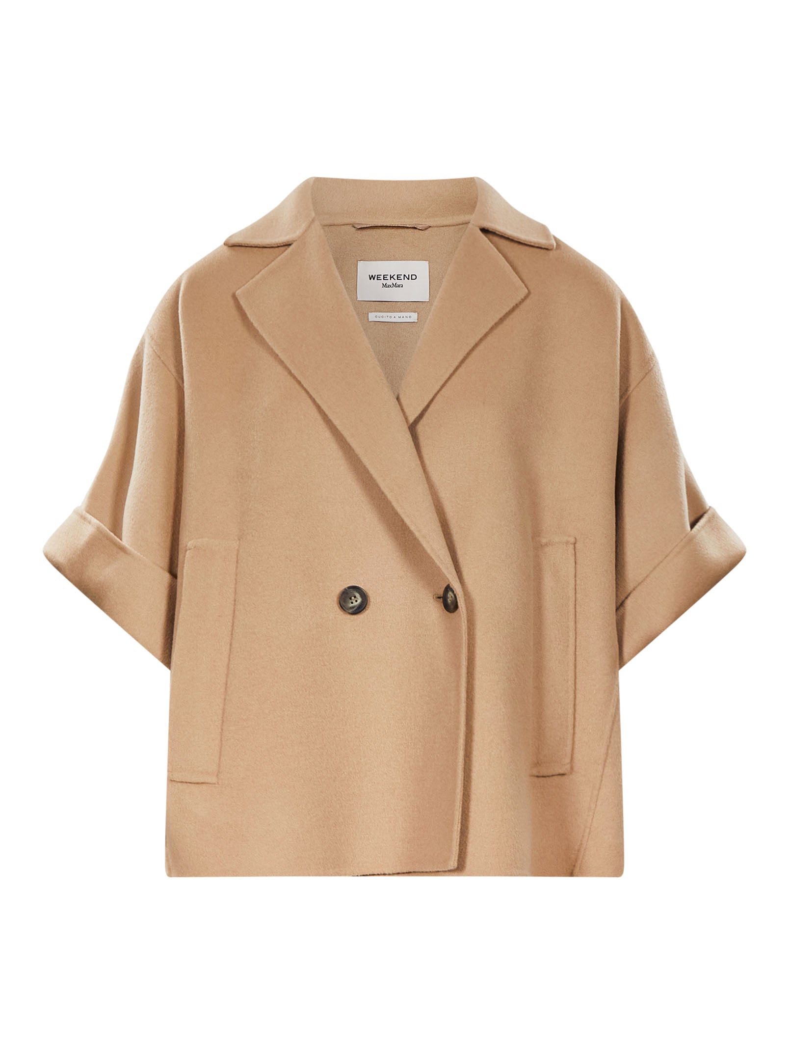 Cappotto Neo in marrone cammello 