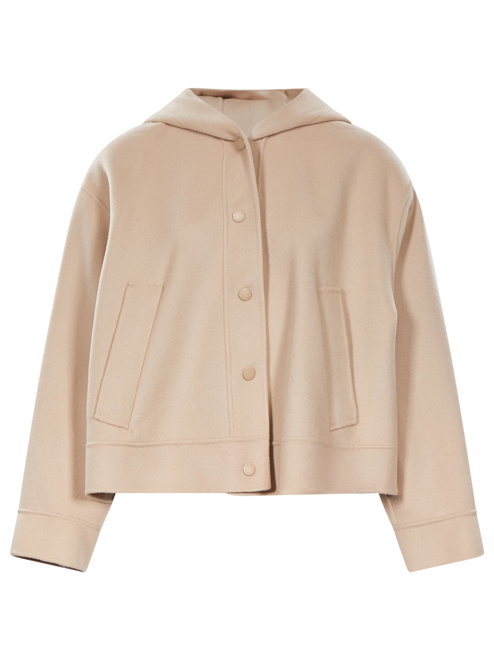 Giacca con cappuccio Ridente in beige 
