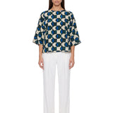 Blusa Adone in stampa multicolor 