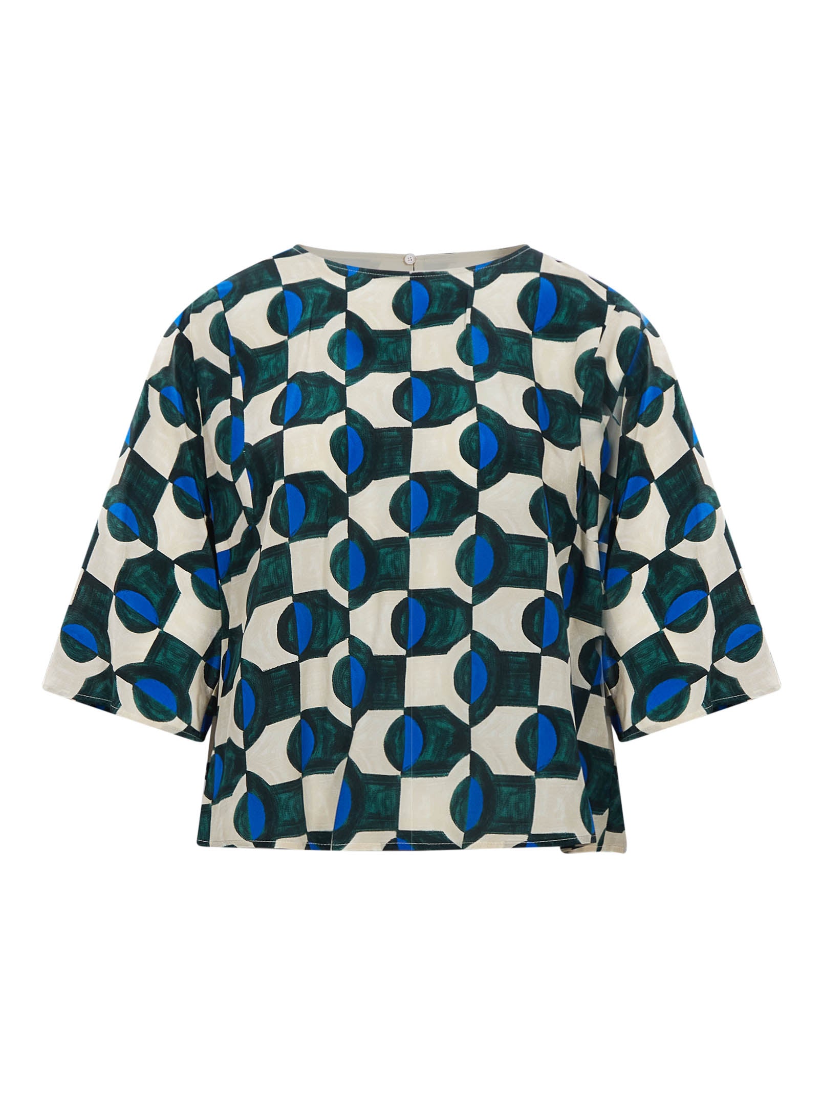 Blusa Adone in stampa multicolor 