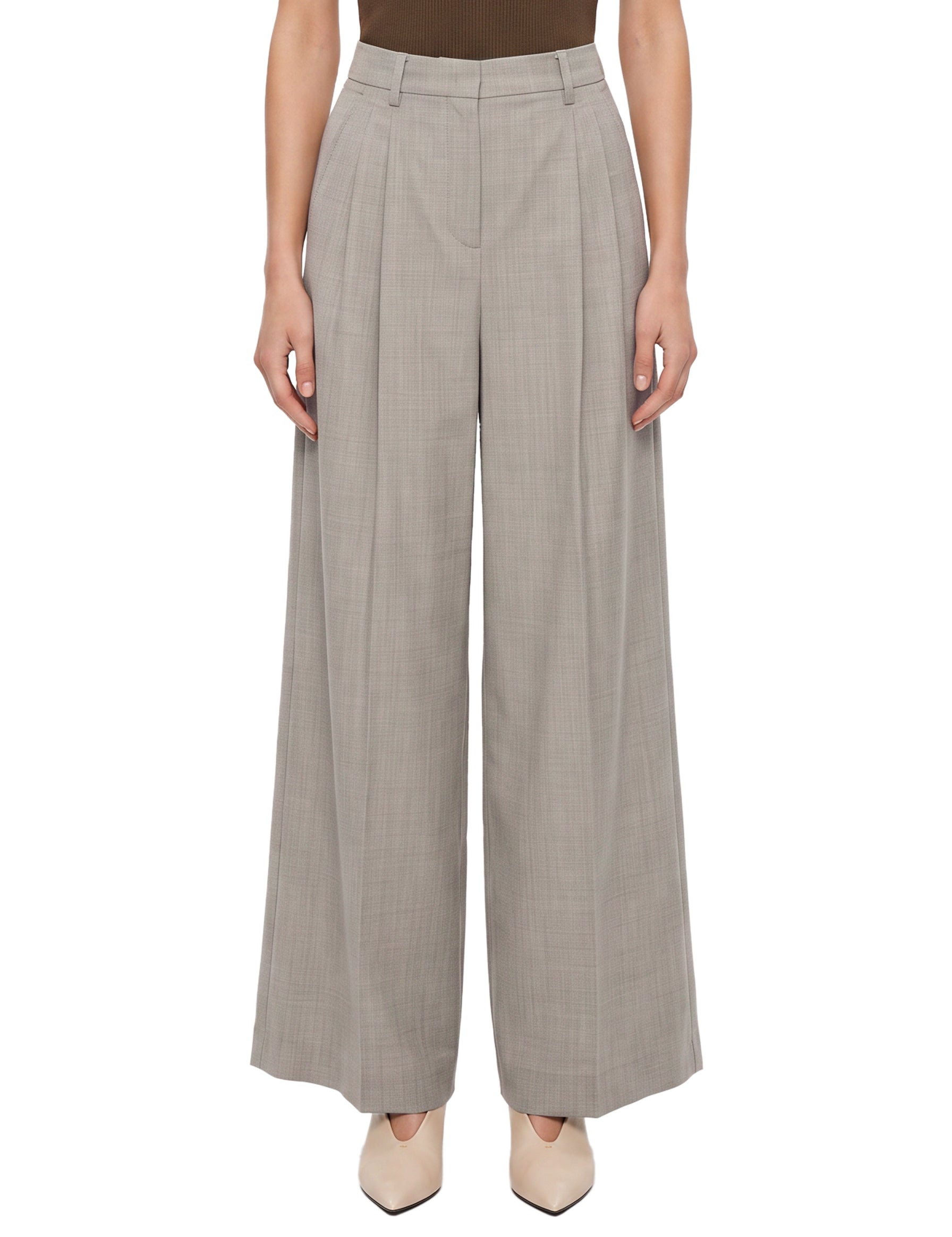 Pantaloni Ovvio in grigio<BR/> 