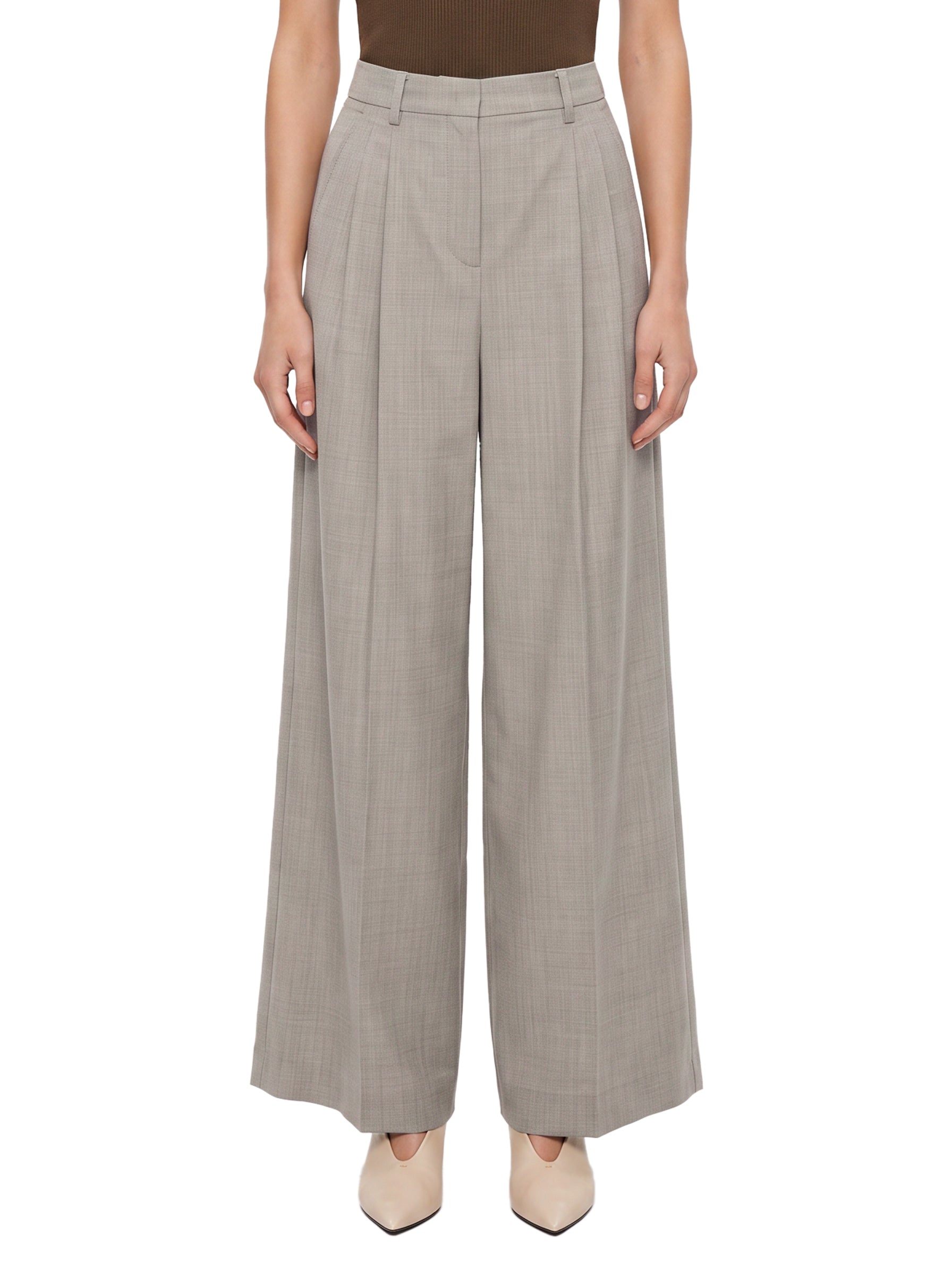 Pantaloni Ovvio in grigio<BR/> 