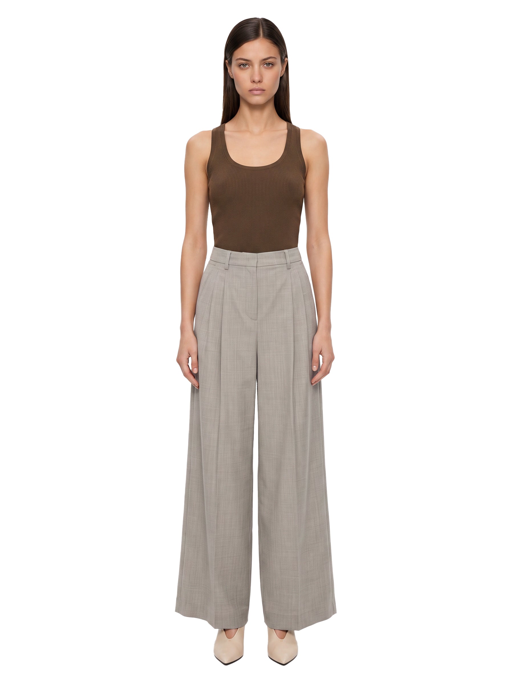 Pantaloni Ovvio in grigio<BR/> 