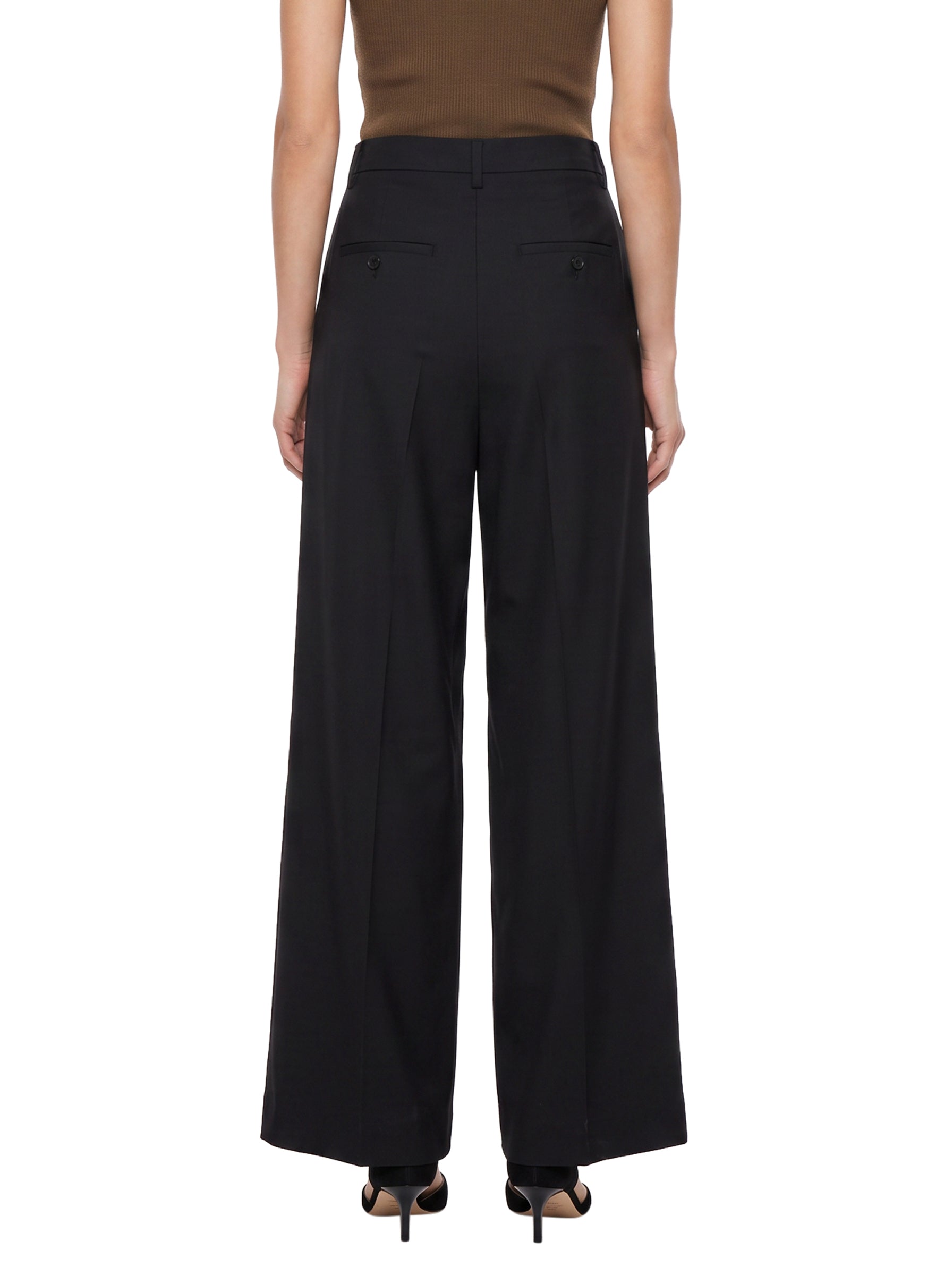 Pantaloni Ovvio in nero 