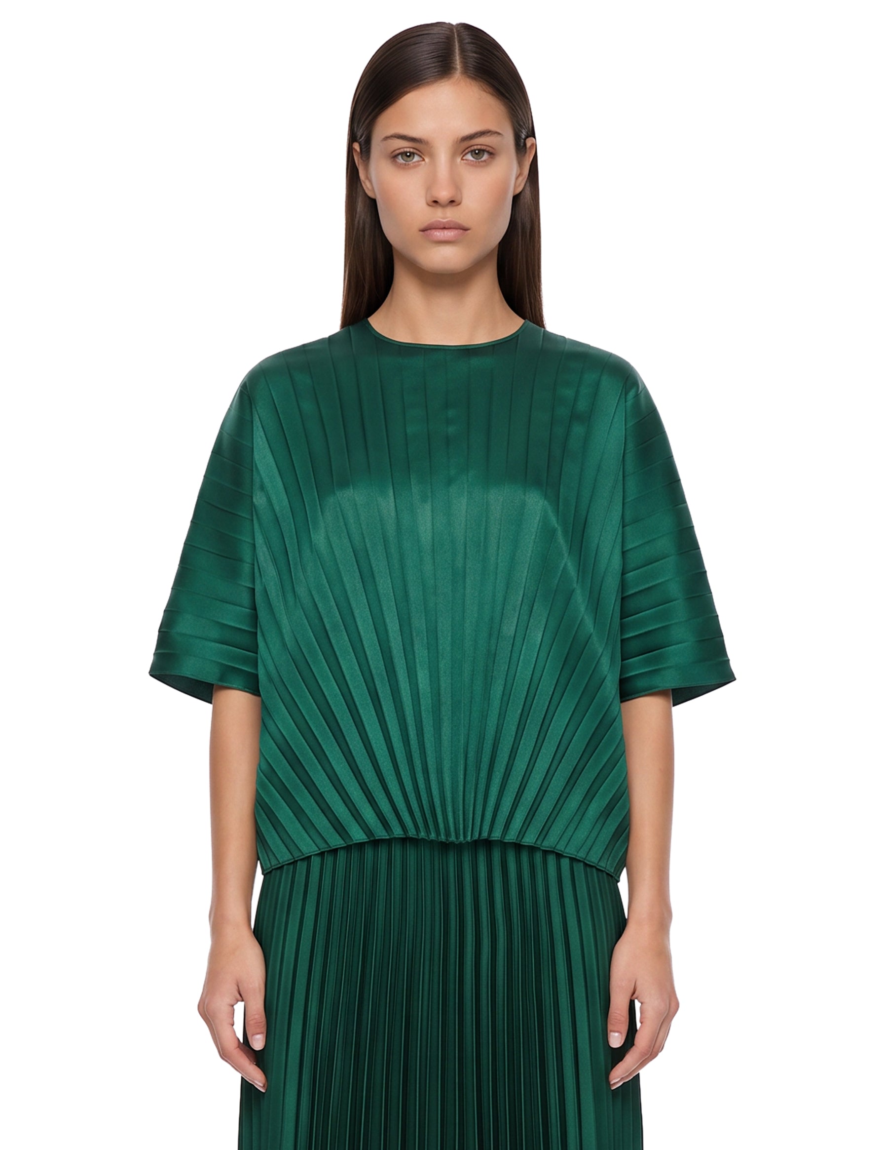 Blusa Aureo in verde 