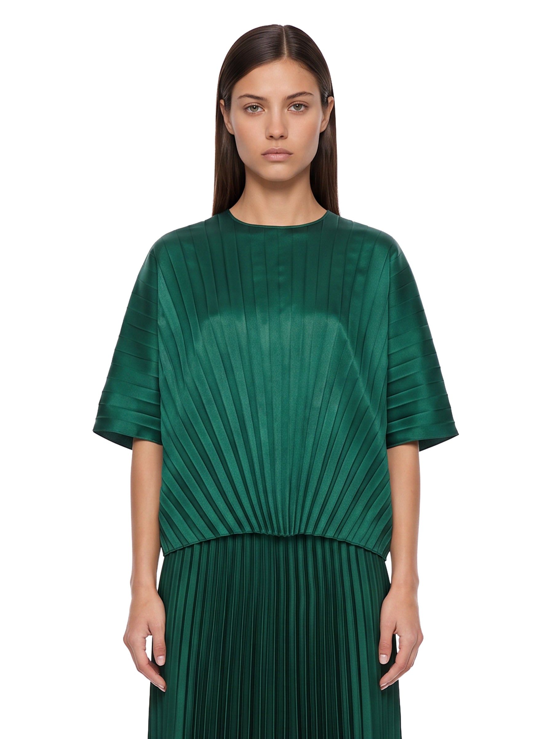 Blusa Aureo in verde 