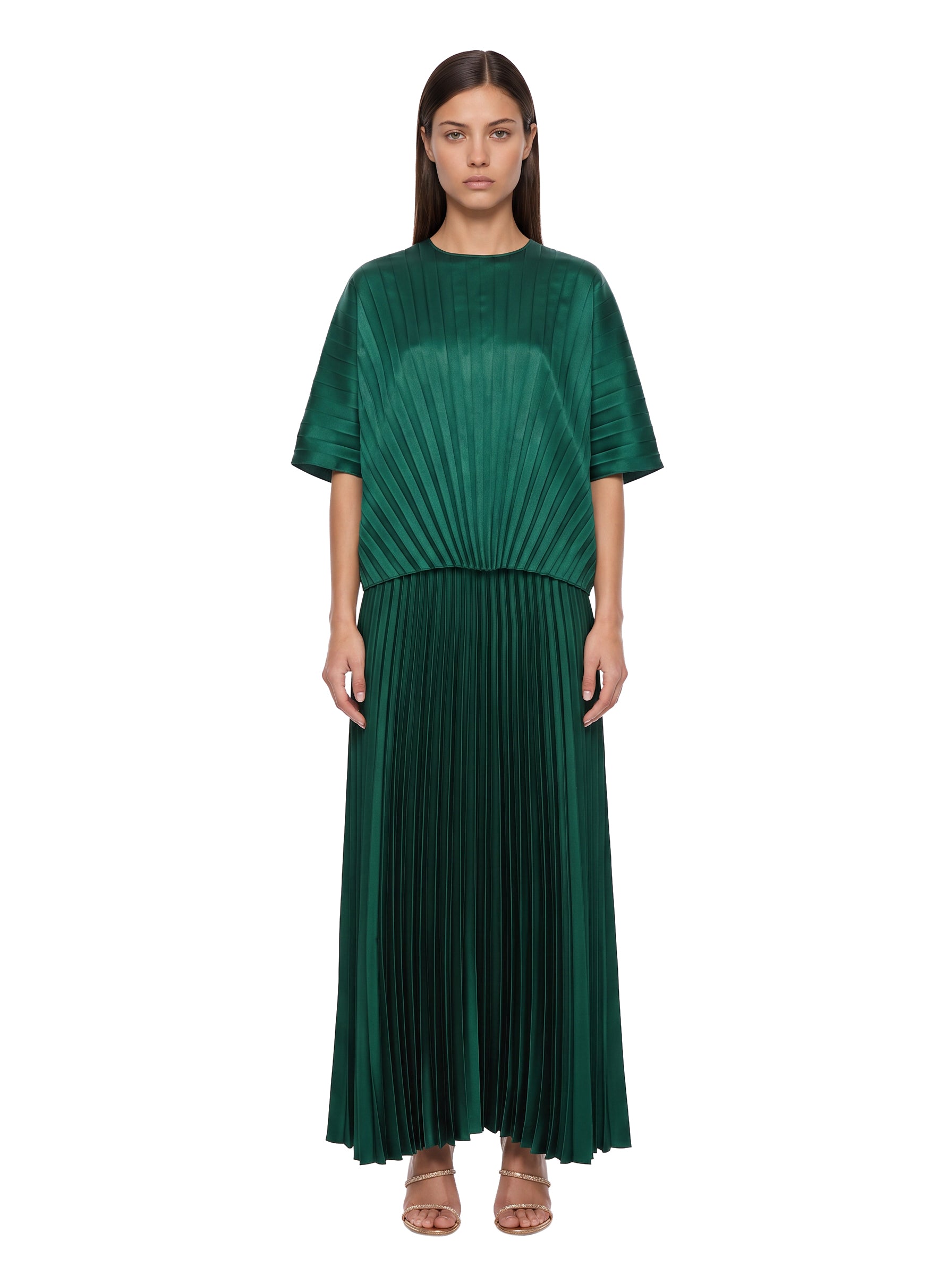 Blusa Aureo in verde 