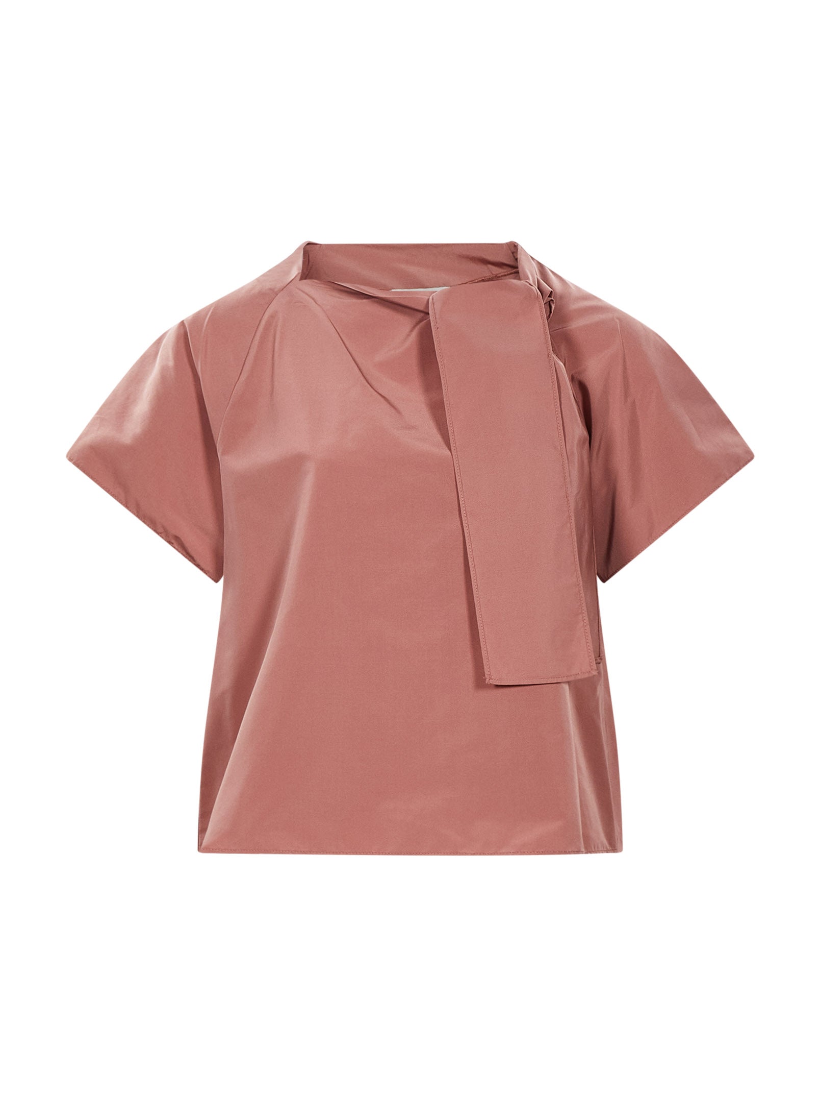 Blusa Recente in marrone 
