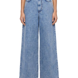 Jeans Zattera in blu<BR/> 